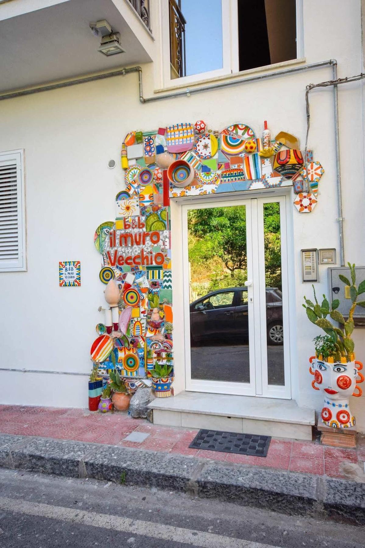 B&B Il Muro Vecchio Giardini Naxos Exterior foto